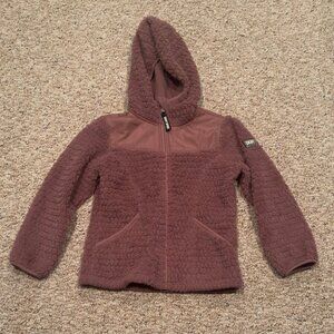 Mauve DKNY Fleece Youth Jacket - Size S (7/8)